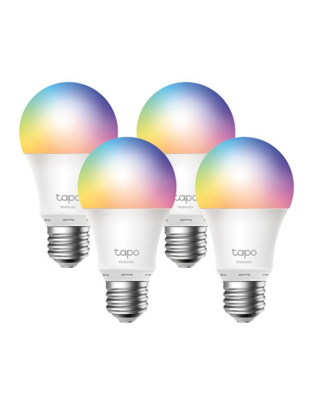 Smart home TP-LINK Smart Wi-Fi Light Bulb, Multicolor, 4-Pk