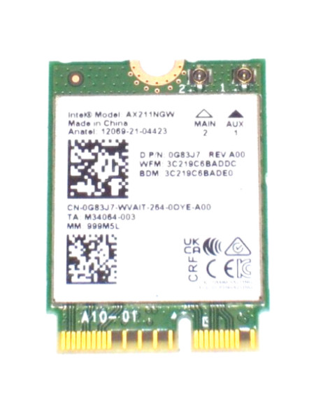Routere Wireless DELL KIT WIFI6 M.2 INTEL AX211 WW