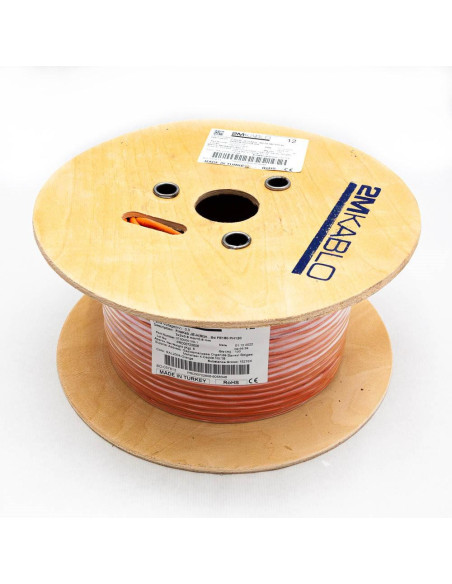 Accesorii 2MKABLO Cablu incendiu JEH(St)H 2x2x0.8mm ORANGE
