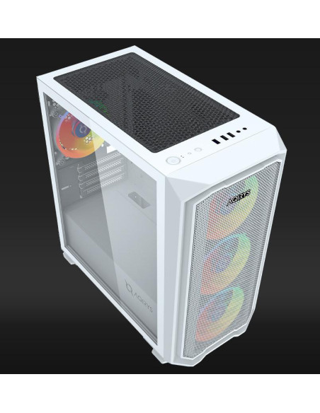 Carcase AQIRYS Carcasa Aqirys Wezen Midi Tower White