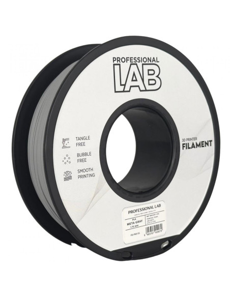 Accesorii imprimare 3D PROFESSIONAL LAB PROF. LAB 3D FILAMENT 1KG PLA META GRAY
