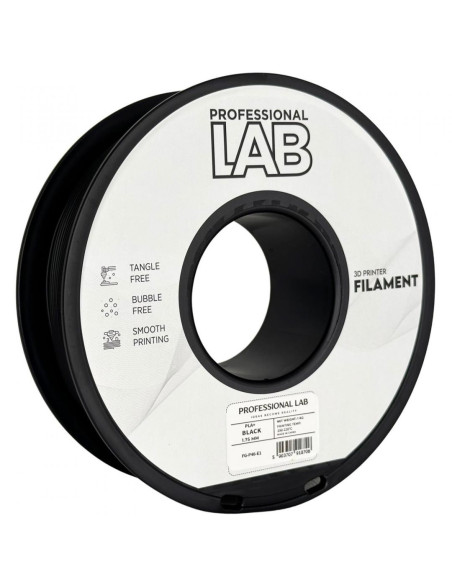 Accesorii imprimare 3D PROFESSIONAL LAB PROF. LAB 3D FILAMENT 1KG PLA+ BLACK