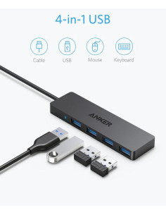HUB USB Anker 4-in-1, porturi: 4 x USB 3.2 gen 1,... 2