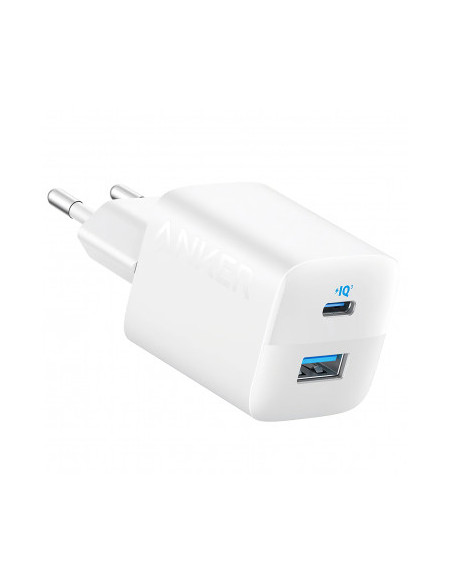 INCARCATOR retea Anker "323" 33W, PowerIQ, 1 x USB Type-C, 1 x USB, alb, "A2331G21" - 0194644115524