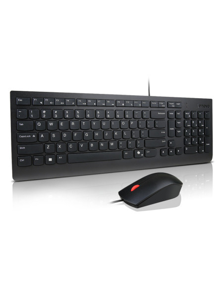 LENOVO Essential Wired Combo Keyboard & Mouse AI US English with Euro symbol 103P w/copilot button (US) "4X31R64439"