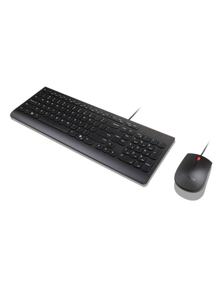LENOVO Essential Wired Combo Keyboard & Mouse AI US English with Euro symbol 103P w/copilot button (US) "4X31R64439"