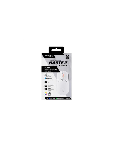 HP MOUSE HYPERX PULSEFIRE HASTE 2 WR "6N0A9AA"