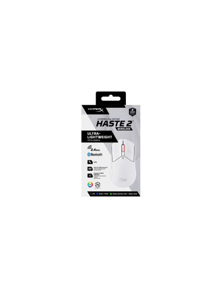 HP MOUSE HYPERX PULSEFIRE HASTE 2 WR "6N0A9AA"