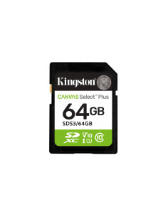 Carduri memorie KINGSTON 64GB SDXC Canvas Select Plus...