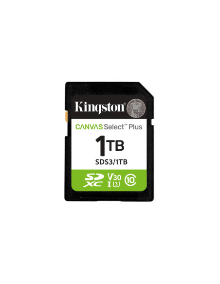 Carduri memorie KINGSTON 1TB SDXC Canvas Select Plus Gen3 150MB/s