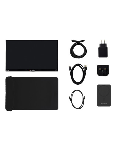 Monitor tactil portabil Verbatim 14", wireless...