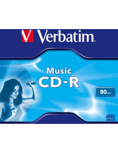 CD-R VERBATIM 700MB, 80min, viteza 16x, set 10 buc...