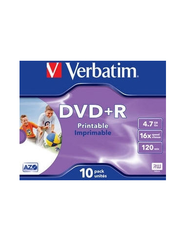 DVD+R VERBATIM 4.7GB, 120min, viteza 16x, 1...