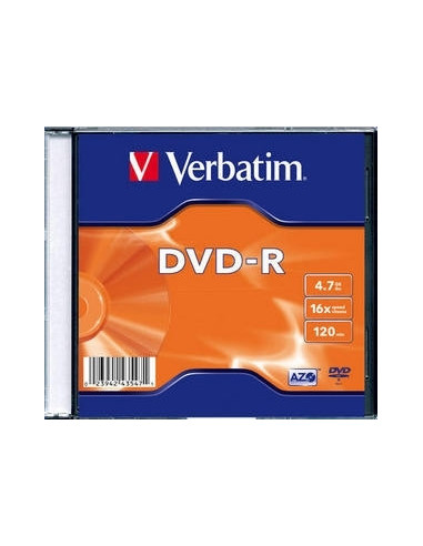 DVD-R VERBATIM 4.7GB, 120min, viteza 16x, 1...