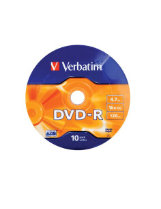 DVD-R VERBATIM, 4.7GB, VITEZA 16X, WAGON, SPINDLE 10 BUC,...
