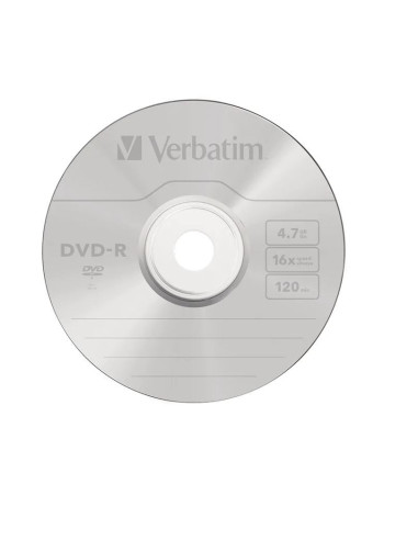 DVD-R VERBATIM, 4.7GB, VITEZA 16X, WAGON,...