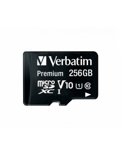 MEMORIE SD CARD VERBATIM 256GB CLASA 10 ADAPTOR INCLUS...