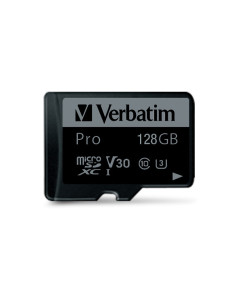 MEMORIE SD CARD VERBATIM 128GB CLASA 10 ADAPTOR INCLUS...
