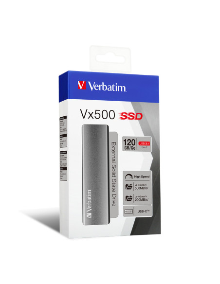 SSD EXTERN VERBATIM VX500 120GB USB 3.1 "47441"
