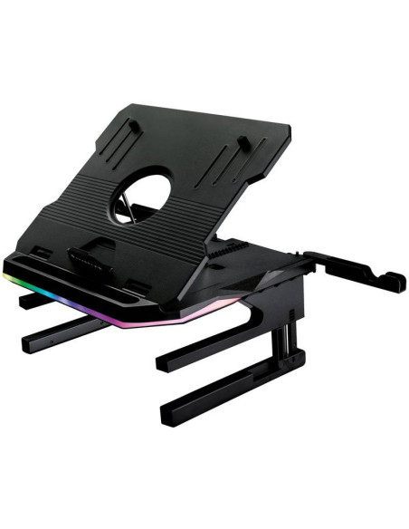 STAND NOTEBOOK VERBATIM PORTUS X2 RGB 17" NEGRU "48843"