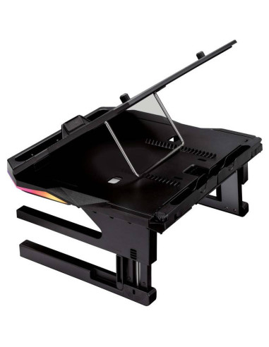 STAND NOTEBOOK VERBATIM PORTUS X2 RGB 17" NEGRU...