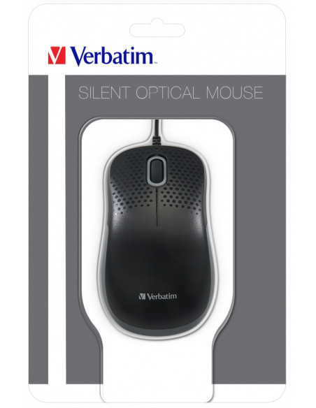 MOUSE Verbatim SILENT OPTICAL BLK, "49024"