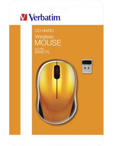 MOUSE VERBATIM FARA FIR NANO PORTOCALIU...