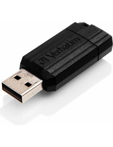 MEMORIE USB VERBATIM PINSTRIPE 32GB, USB 2.0, NEGRU "49064"