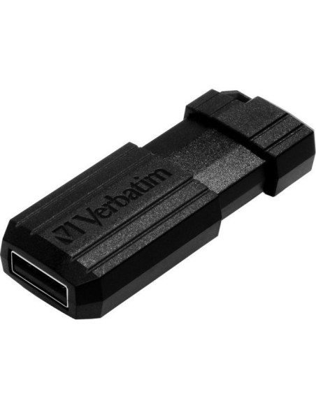 MEMORIE USB VERBATIM PINSTRIPE 64GB USB 2.0 NEGRU "49065"