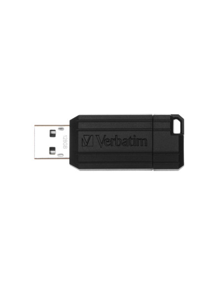 MEMORII USB Verbatim 2.0 PINSTRIPE 128GB BLACK, "49071"