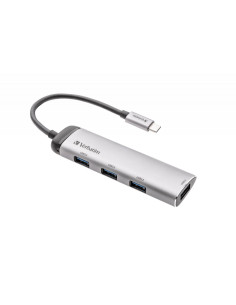 HUB VERBATIM MULTIPORT, USB 3.2, GEN 1, TYPE A "49147"