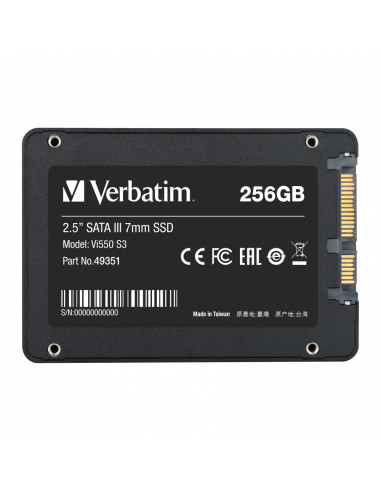 SSD VERBATIM VI550 256GB "49351"
