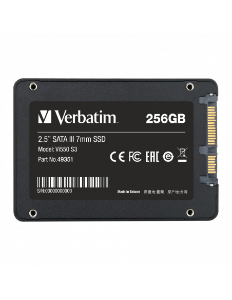 SSD VERBATIM VI550 256GB "49351"