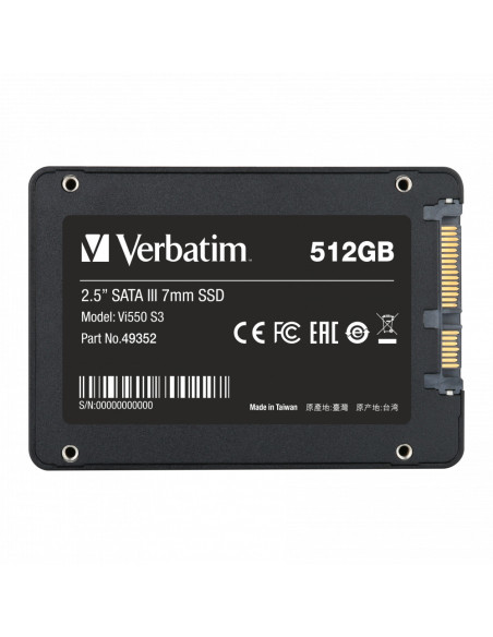 SSD VERBATIM VI550 512GB "49352"