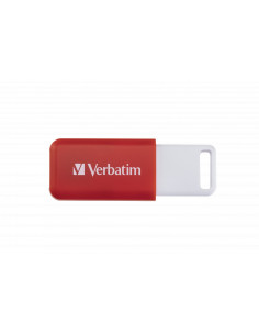 MEMORIE USB VERBATIM DATABAR 16GB USB 2.0 ROSU "49453"