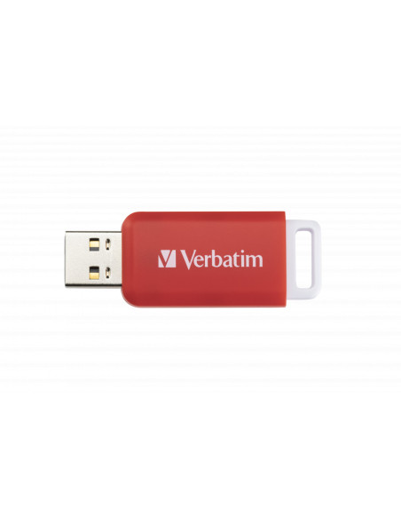 MEMORIE USB VERBATIM DATABAR 16GB USB 2.0 ROSU "49453"
