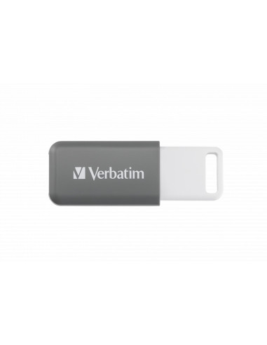MEMORIE USB VERBATIM DATABAR 128GB USB 2.0, GRI...
