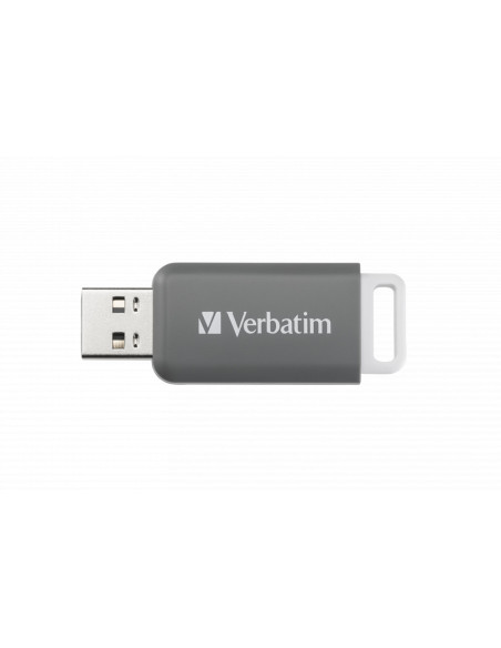 MEMORIE USB VERBATIM DATABAR 128GB USB 2.0, GRI "49456"