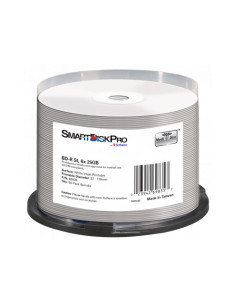 BLANCURI Verbatim SmartDisk Pro BD-R 25GB 6X White Inkjet...