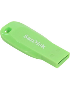 Memorie USB SanDisk Cruzer Blade - USB 2.0, 32 GB, Verde...