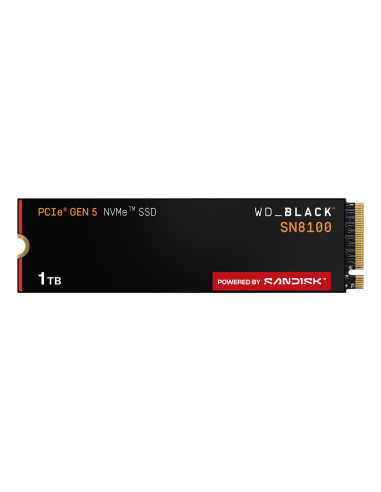 SSD WD Black SN8100 1TB M.2 2280 PCIe Gen5 x4...