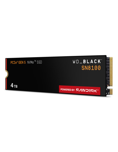 SSD WD Black SN8100 4TB M.2 2280 PCIe Gen5 x4...