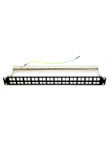 Patch panel 48 porturi, 1U, neechipat, ecranat,...