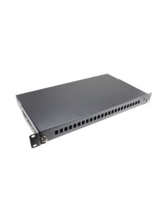 PATCH PANEL Emtexl FO cu sina glisanta 24 porturi LC...
