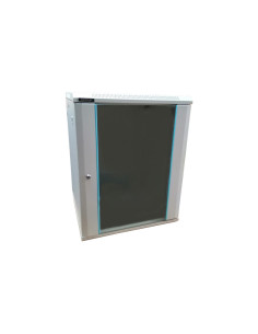 Rack 12U 600x450, dezasamblat, montare pe perete, usa din...