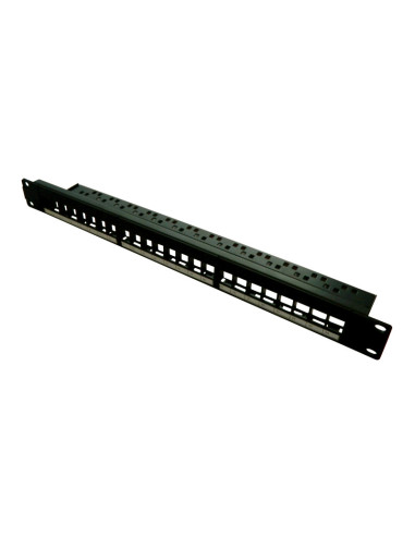 Patch panel 24 porturi, 1U, neechipat, suport...