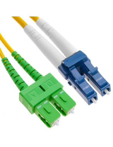 Patchcord FO SC/APC-LC/PC, SM OS2 9/125, manta...