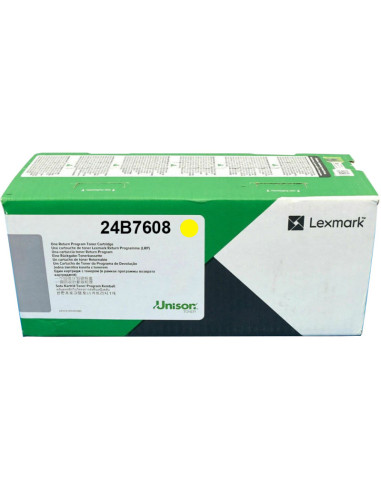 Tonere LEXMARK TONER LEXMARK 24B7608 YELLOW 12 K