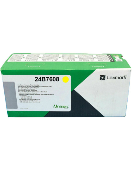 Tonere LEXMARK TONER LEXMARK 24B7608 YELLOW 12 K