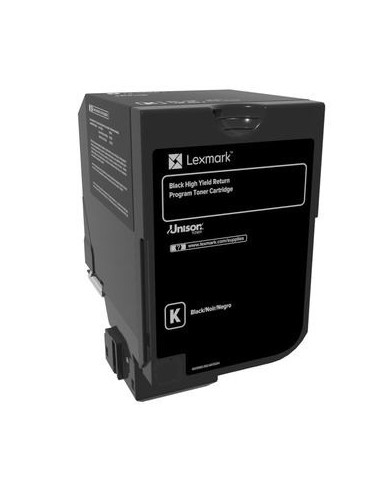 Toner Original Lexmark Black, 74C2HK0, pentru...